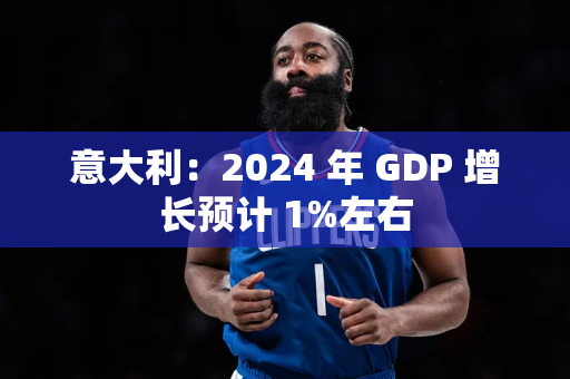 意大利：2024 年 GDP 增长预计 1%左右